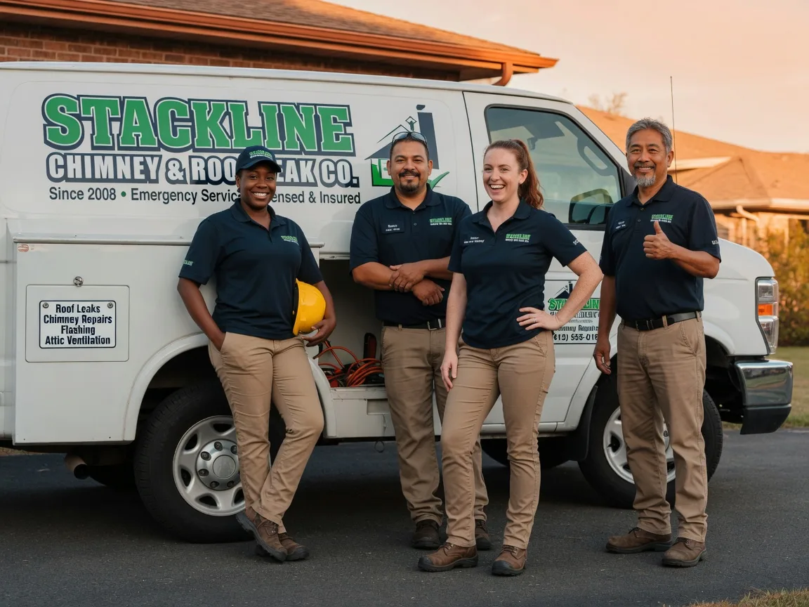 Chimney flashing repair company in Dillard, OR
